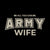 Army Champion Wife Ladies Crewneck (Black)