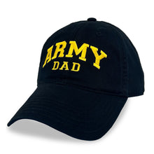 Load image into Gallery viewer, Army Dad Relaxed Twill Hat (Black/Gold)
