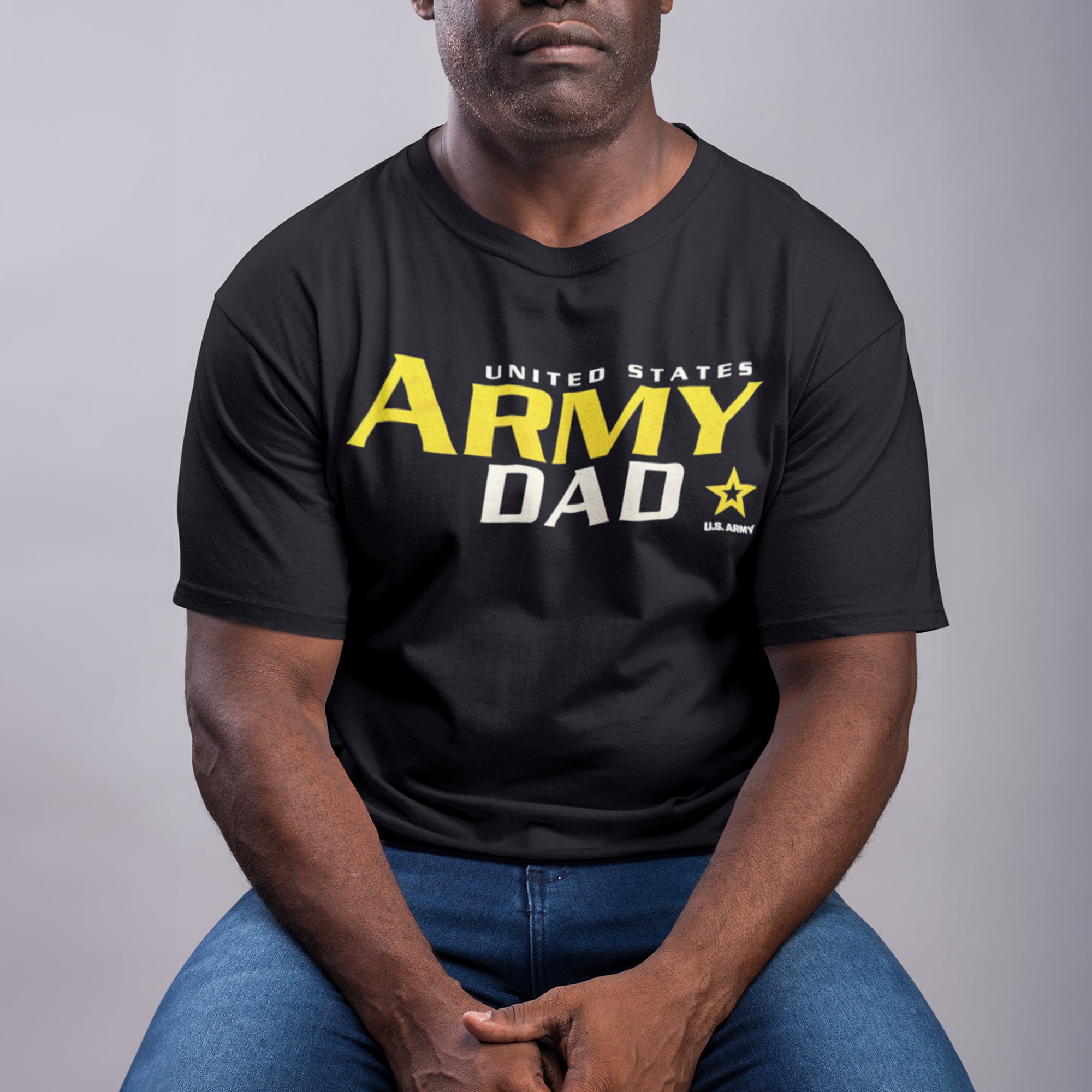 United States Army Dad T-Shirt (Black)