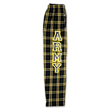 Load image into Gallery viewer, Army 2C Flannel Pants (Black/Gold)