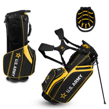 Load image into Gallery viewer, U.S. Army Golf Bag Caddy (Black/Gold)*