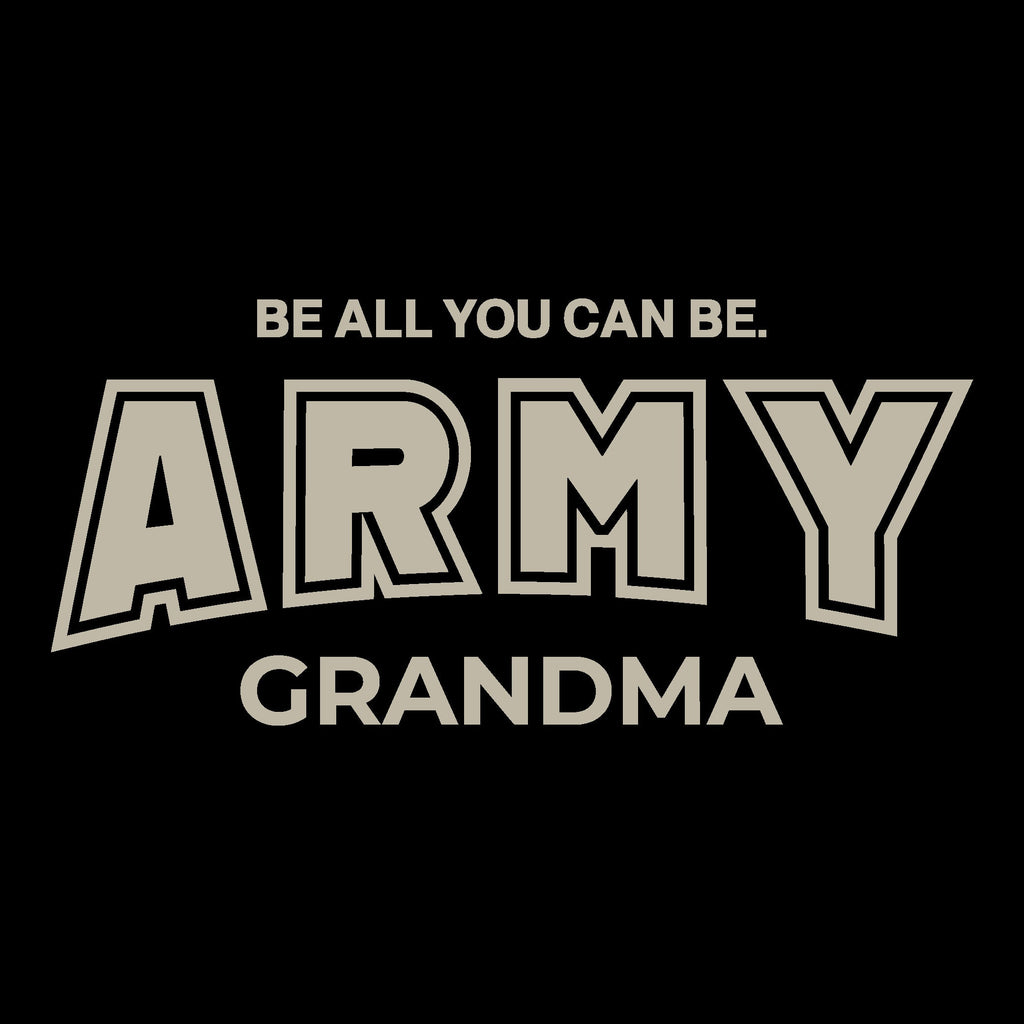 Army Grandma T-Shirt (Black)