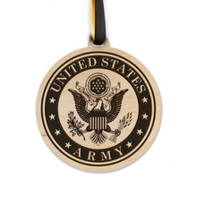 Load image into Gallery viewer, U.S. Army Seal Ornament