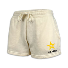 Load image into Gallery viewer, Army Star Ladies Fleece Shorts (4 colors available)