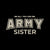 Army Sister T-Shirt (Black)