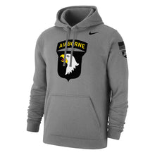 Load image into Gallery viewer, Army Nike 2024 Rivalry Airborne Eagle Club Fleece Hood (Grey)