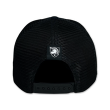 Load image into Gallery viewer, Army Nike 2024 Rivalry Airborne Logo Rise Trucker Hat (Black)