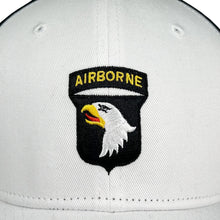 Load image into Gallery viewer, Army Nike 2024 Rivalry Airborne Eagle Rise Trucker Hat (White)