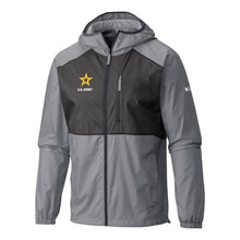 Load image into Gallery viewer, Army Star Columbia Flash Forward Wind Jacket*