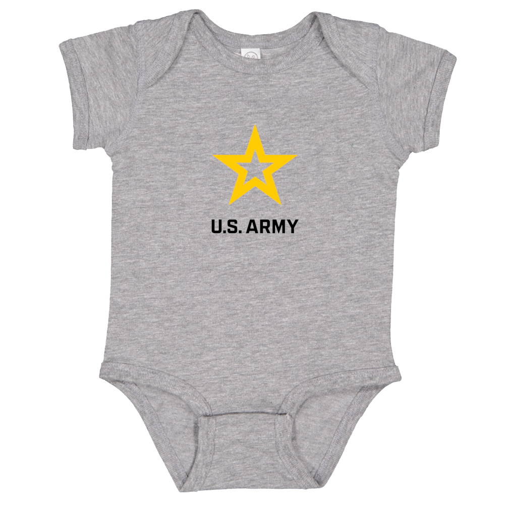 Army Star Infant Romper