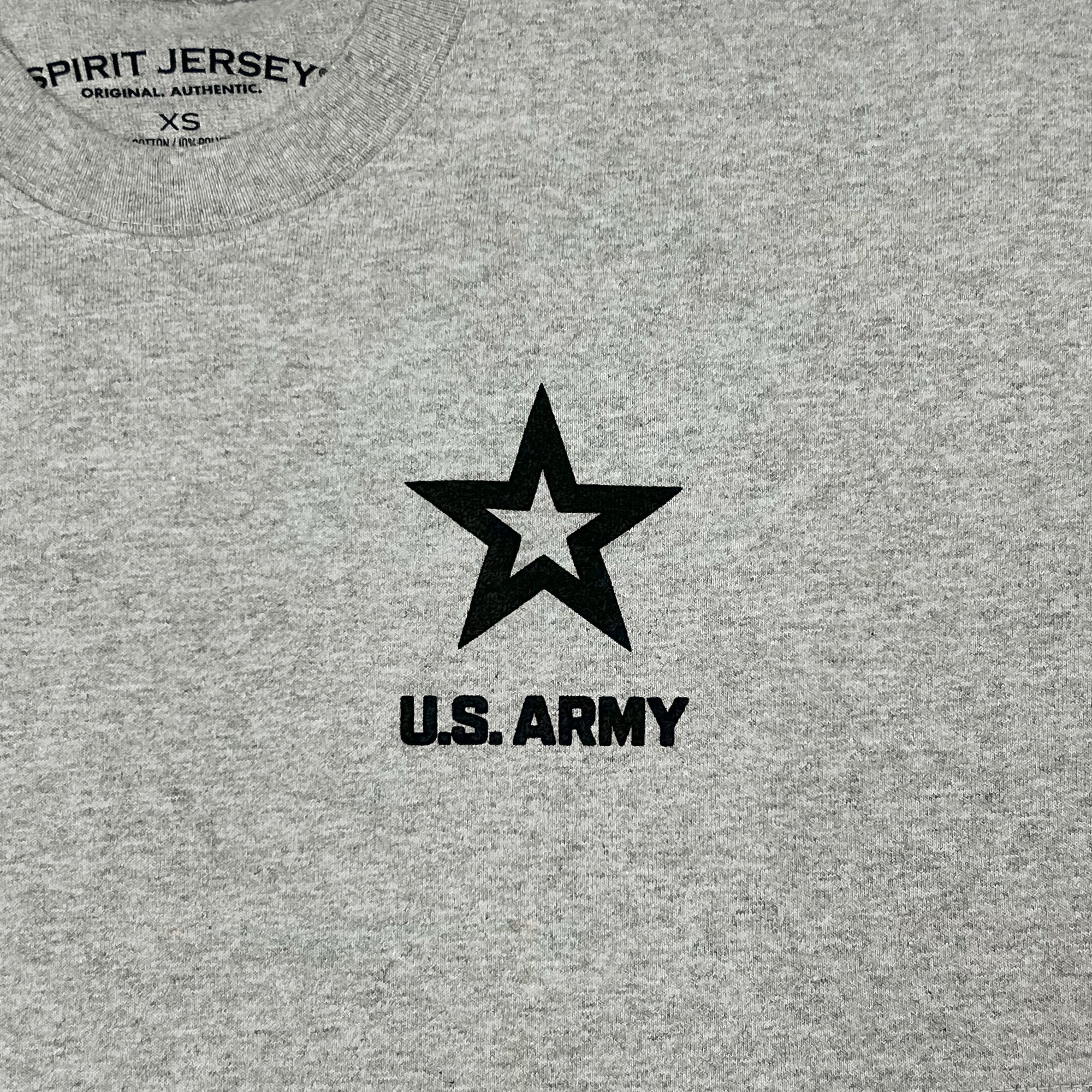 Army Star Original Crew Neck Spirit Jersey (Heather Grey)