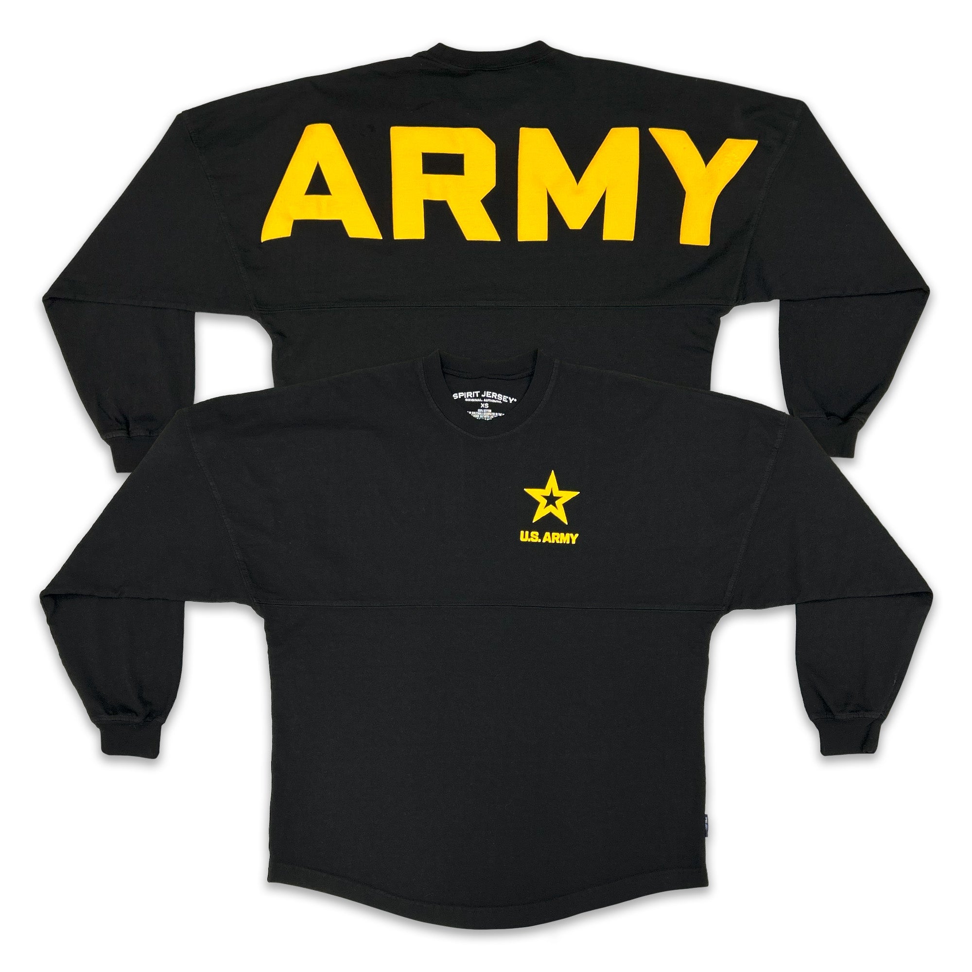 Army Star Original Crew Neck Spirit Jersey (Black)