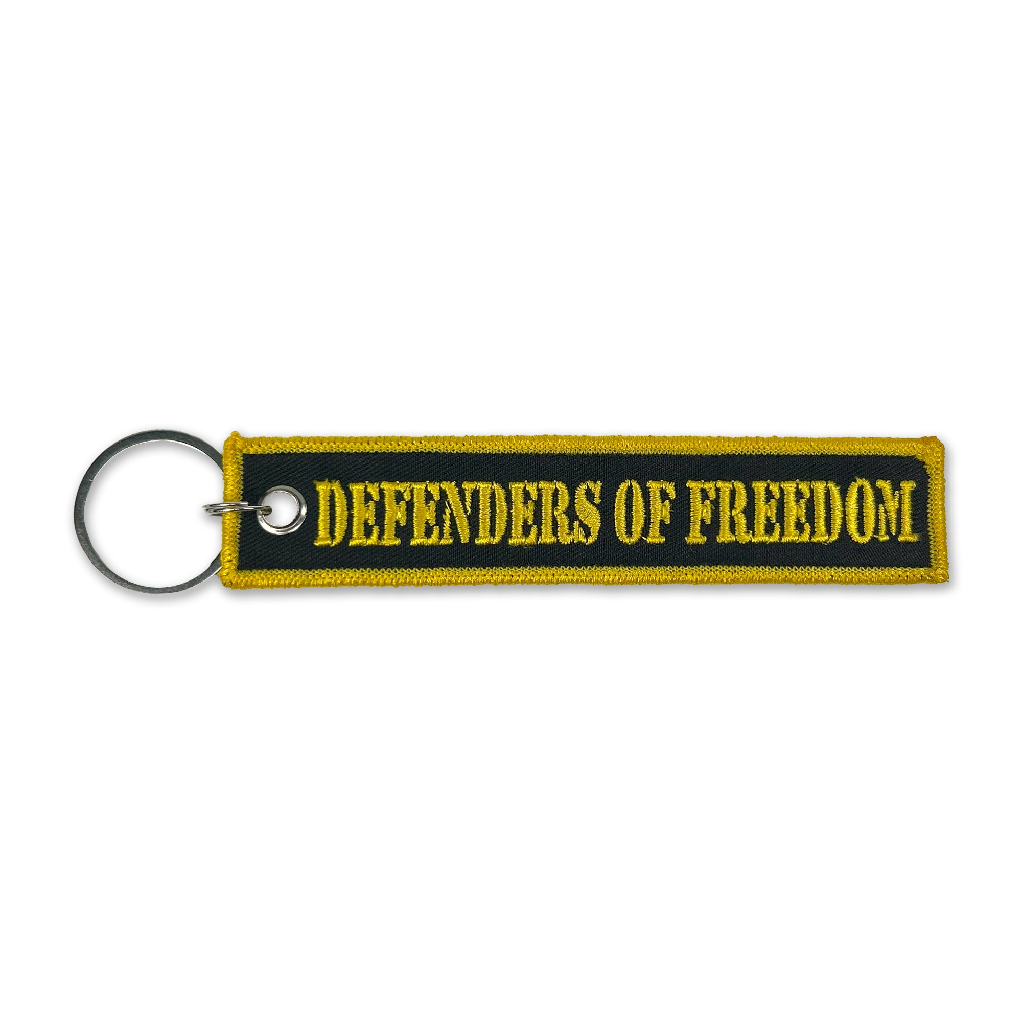 U.S. Army Defenders Of Freedom Double Sided Embroidered Key Chain