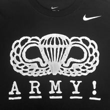 Load image into Gallery viewer, Army Nike 2024 Rivalry Airborne Logo Dri-Fit Cotton T-Shirt (Black)