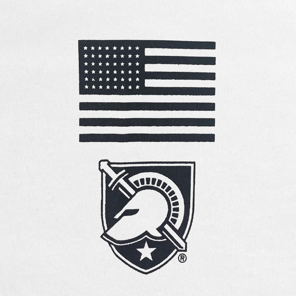 Army Nike 2024 Rivalry Airborne Eagle Dri-Fit Cotton T-Shirt (White)