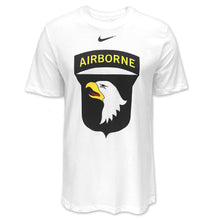 Load image into Gallery viewer, Army Nike 2024 Rivalry Airborne Eagle Dri-Fit Cotton T-Shirt (White)