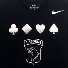 Load image into Gallery viewer, Army Nike 2024 Rivalry Airborne Rendezvous With Destiny Cotton Long Sleeve T-Shirt (Black)