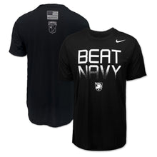 Load image into Gallery viewer, Army Nike 2024 Rivalry Beat Navy Dri-Fit Legend T-Shirt (Black)