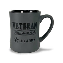 Load image into Gallery viewer, Army Veteran 16oz MK Matte Mug (Silver)