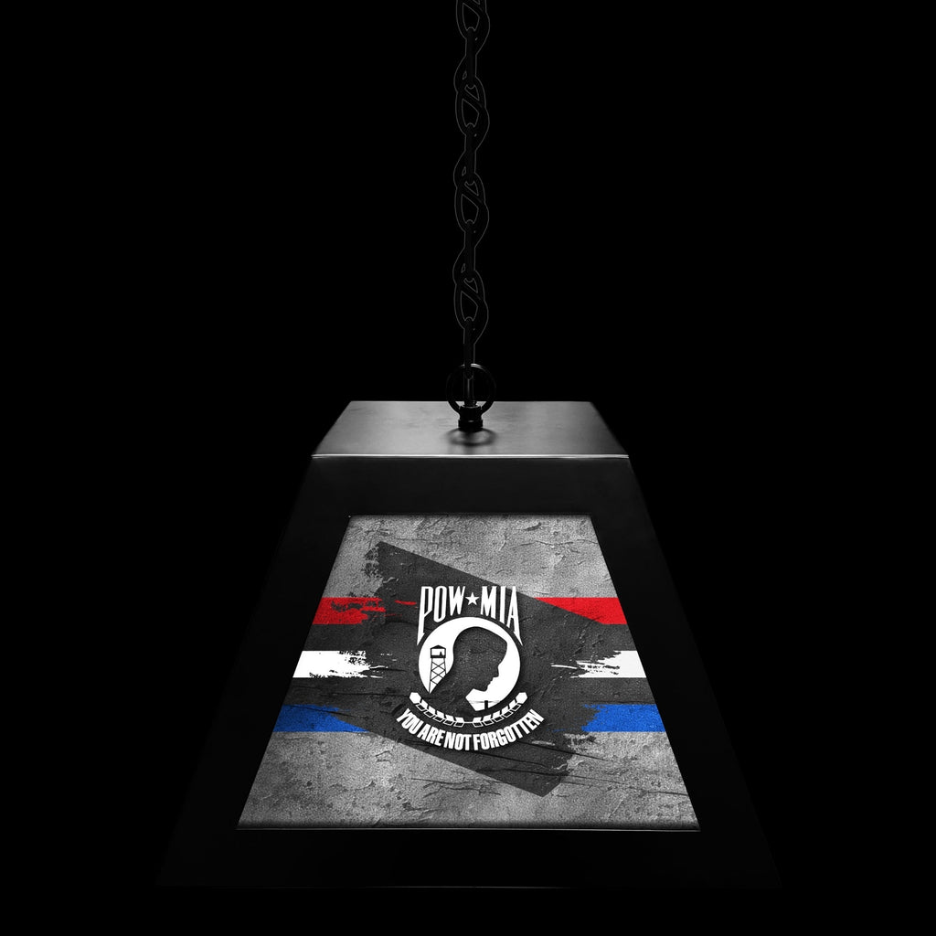 POW/MIA Box Pendant Light*