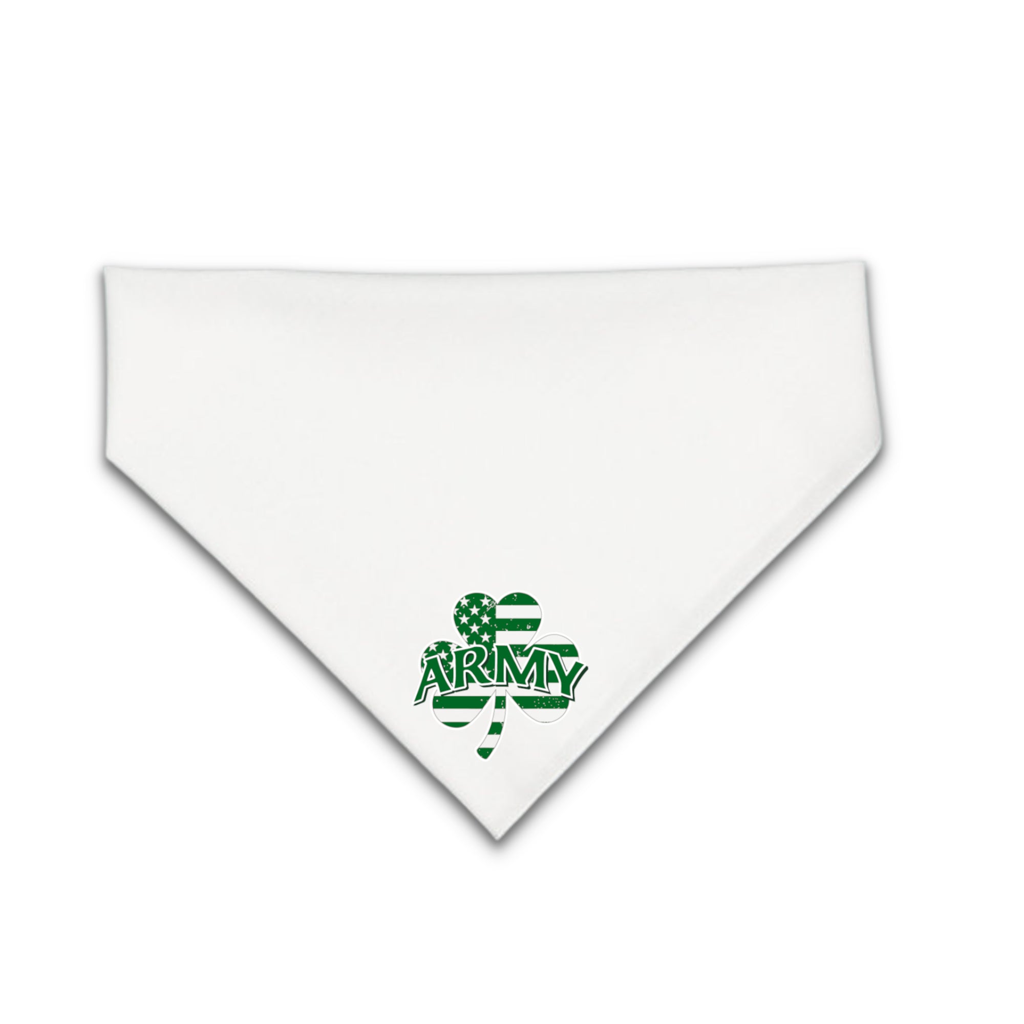 Army Shamrock Dog Bandana