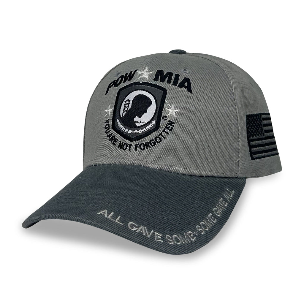 POW MIA You Are Not Forgotten Hat (Grey)