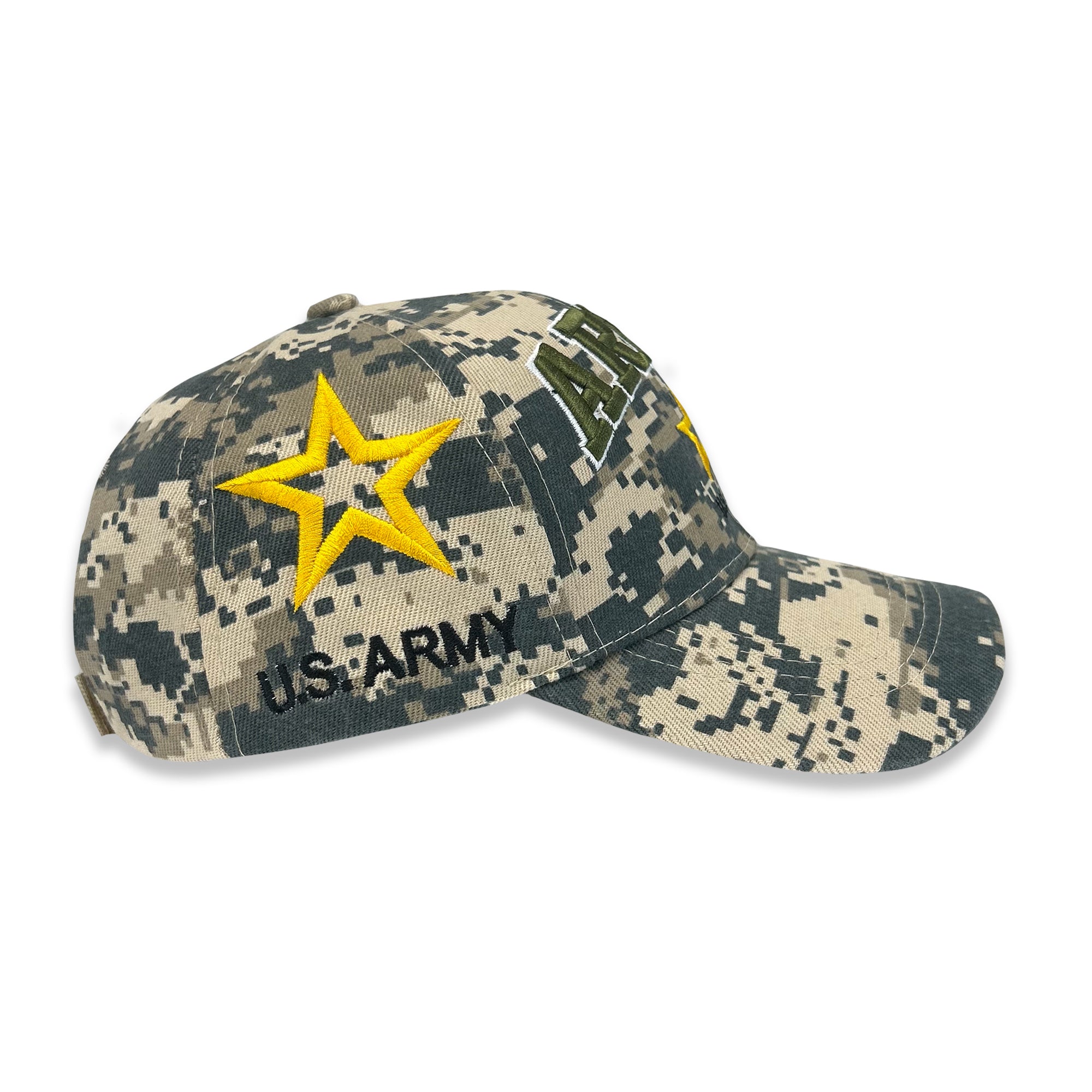 Army Star Veteran Digital Camo Hat (Camo)