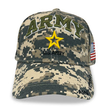 Load image into Gallery viewer, Army Star Veteran Digital Camo Hat (Camo)