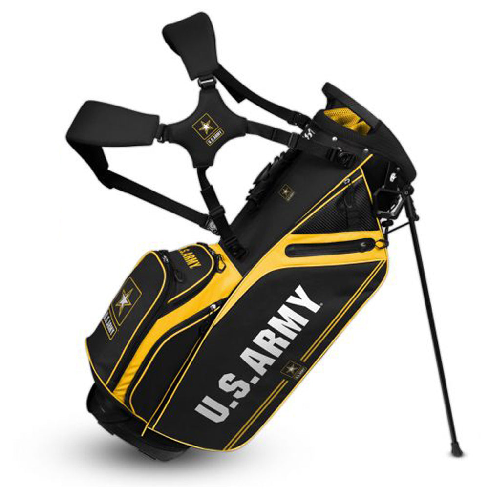 U.S. Army Golf Bag Caddy (Black/Gold)*