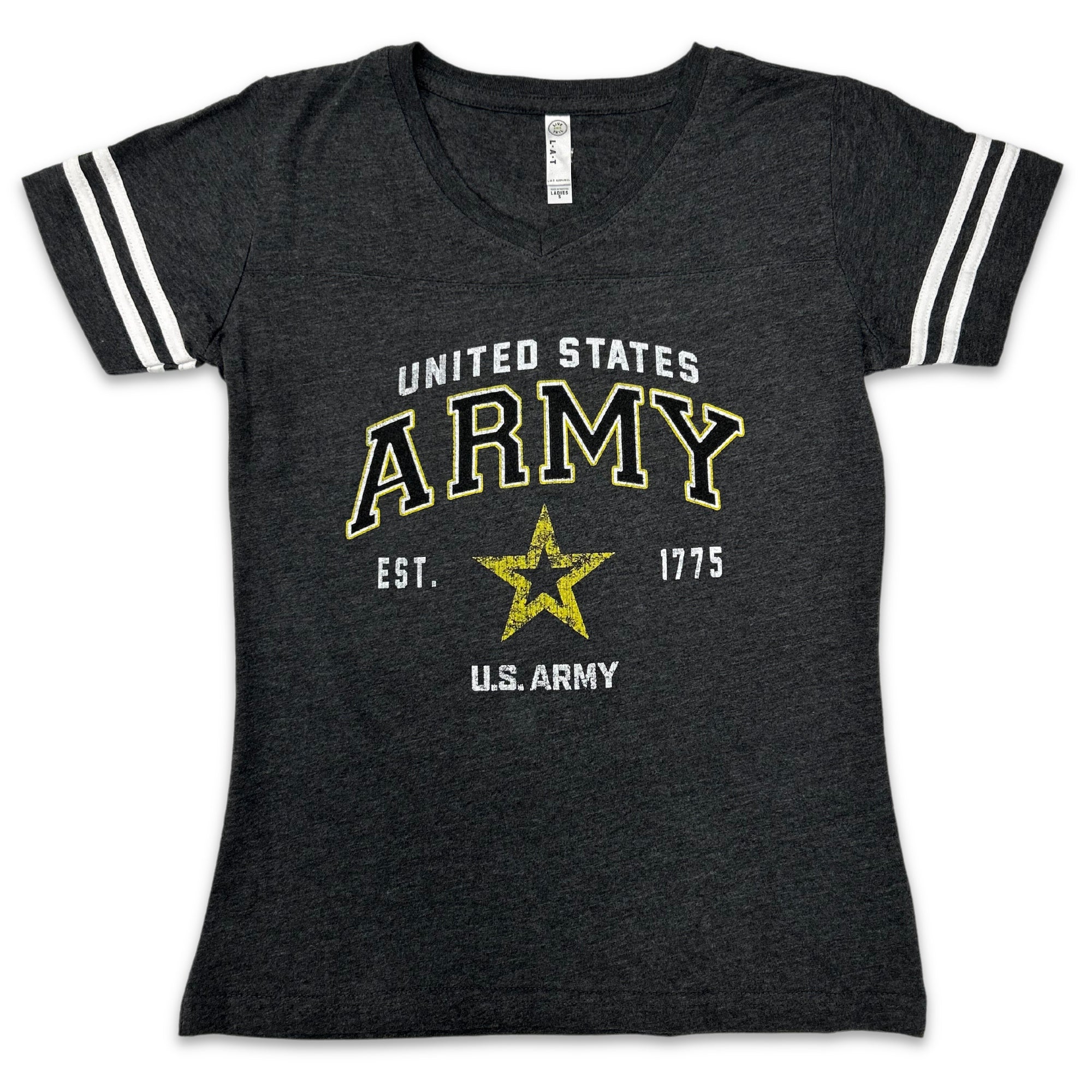 Army Ladies Star Est. 1775 T-Shirt