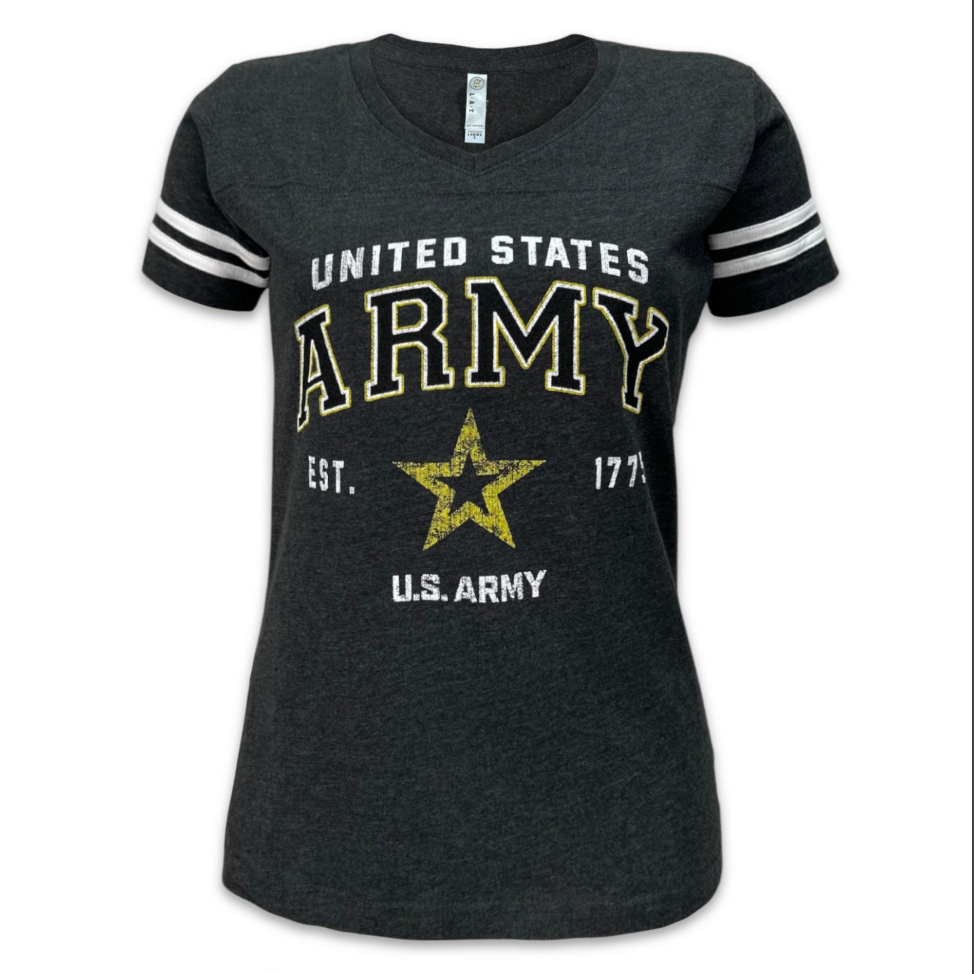 Army Ladies Star Est. 1775 T-Shirt