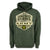 Army Distressed Hexagon Shield Hood (OD Green)