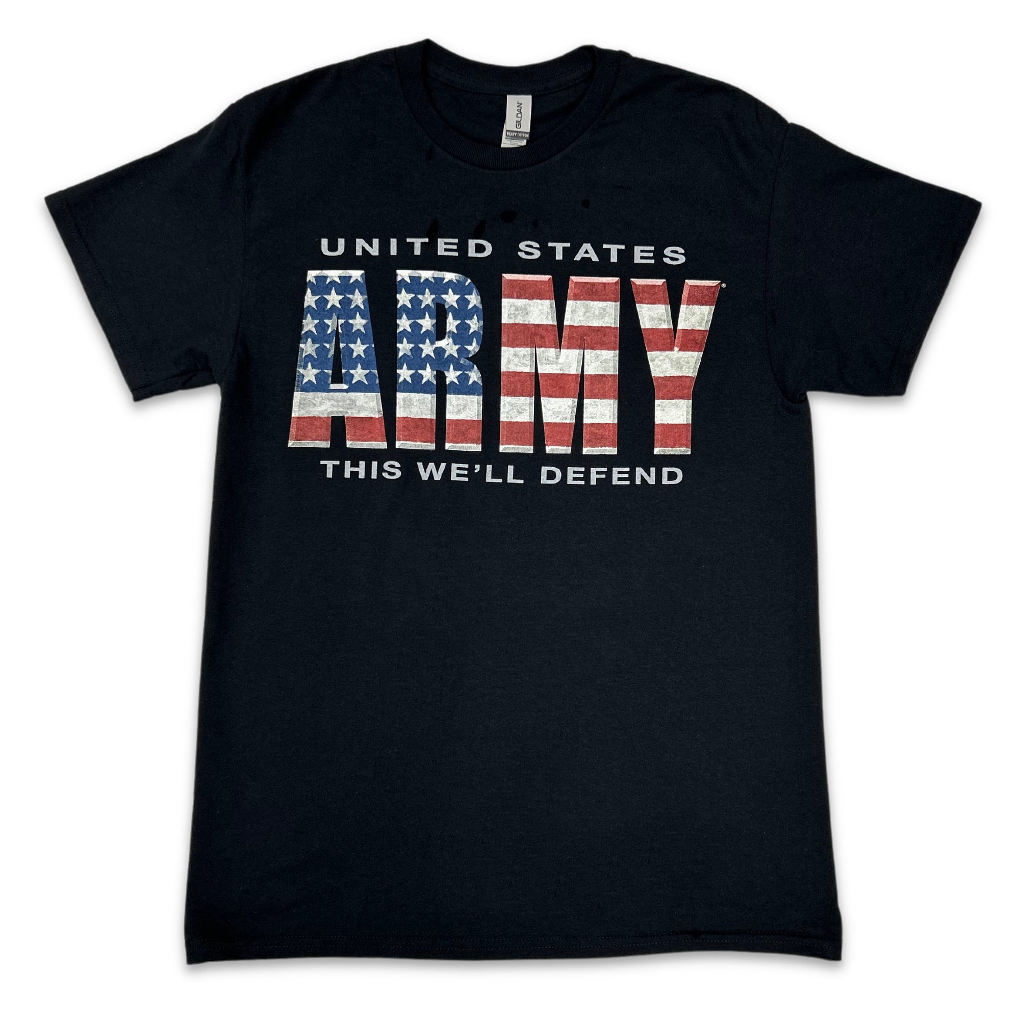 United States Army Flag T-Shirt (Black)