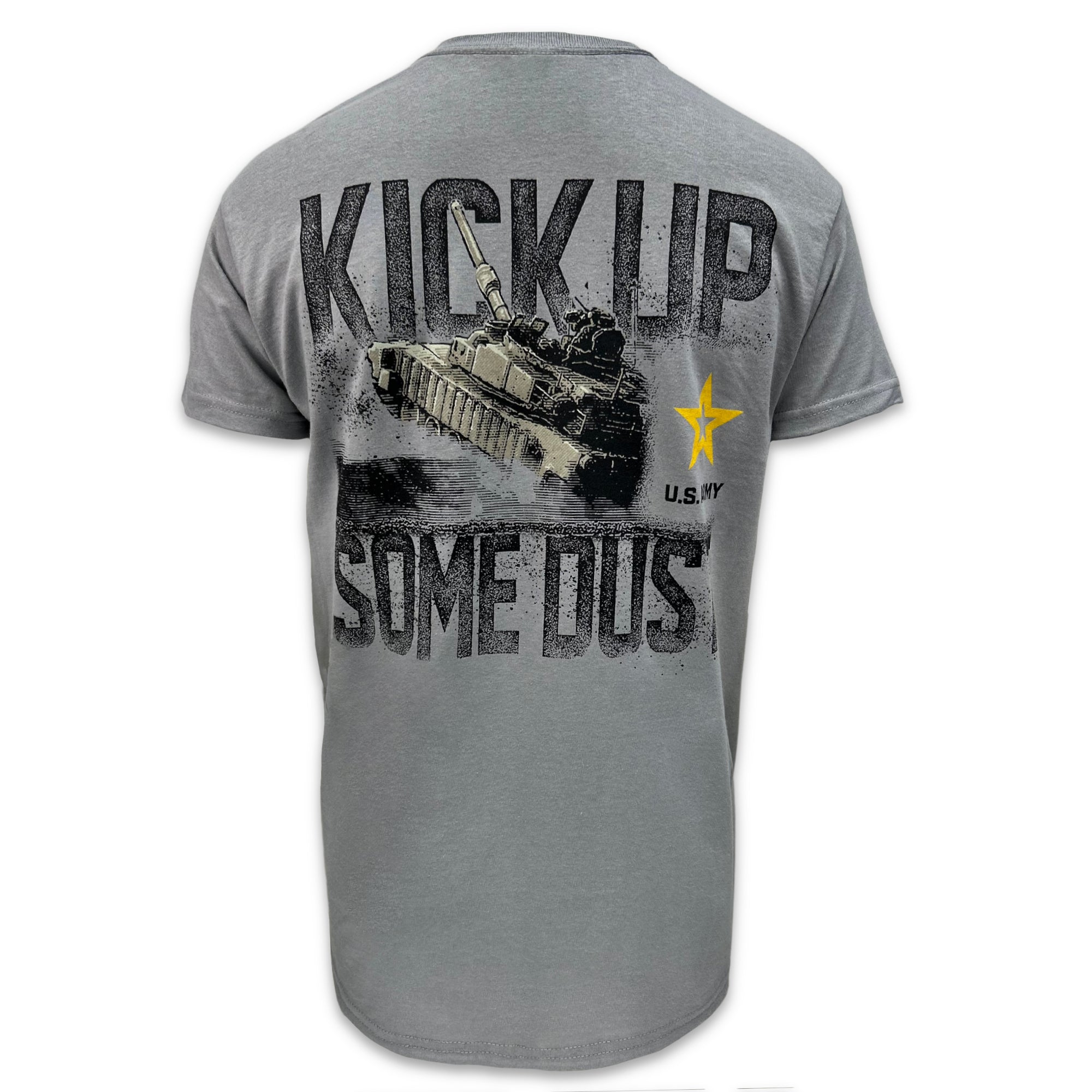 Army Kick Up Some Dust T-Shirt (Gravel)