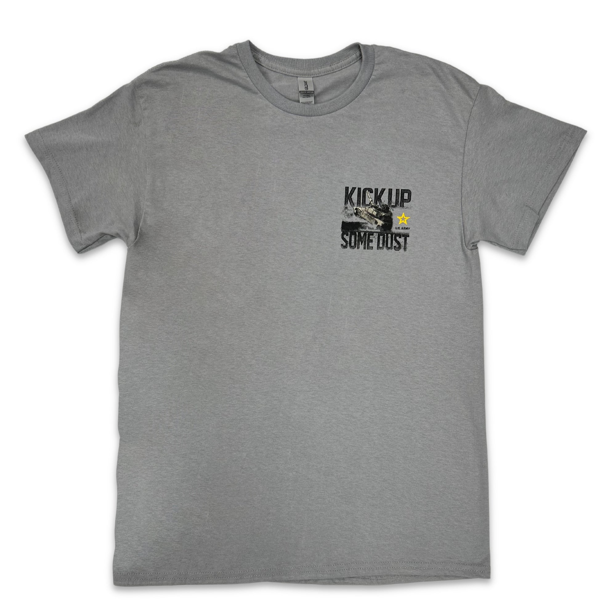 Army Kick Up Some Dust T-Shirt (Gravel)