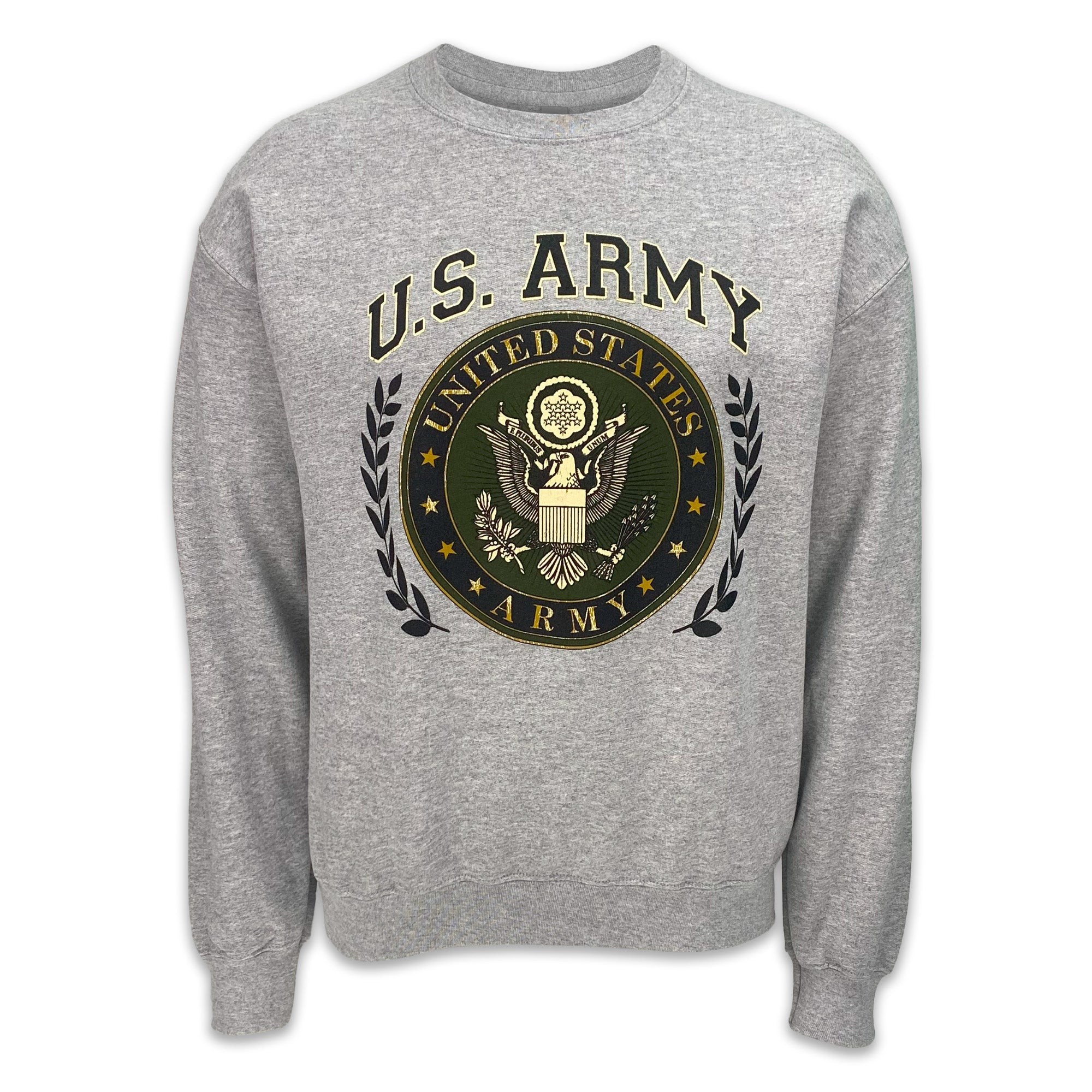 Army Laurel Leaf Crewneck (Grey)