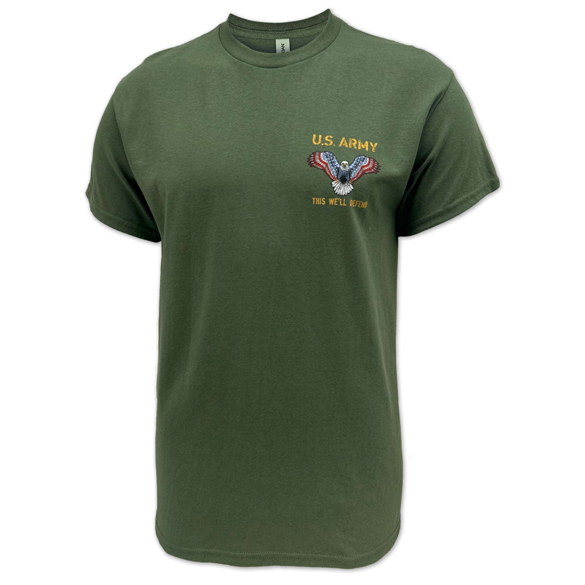 Army Stars and Stripes T-Shirt (OD Green)