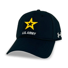 Load image into Gallery viewer, United States Army Under Armour Zone Adjustable Hat (Black)