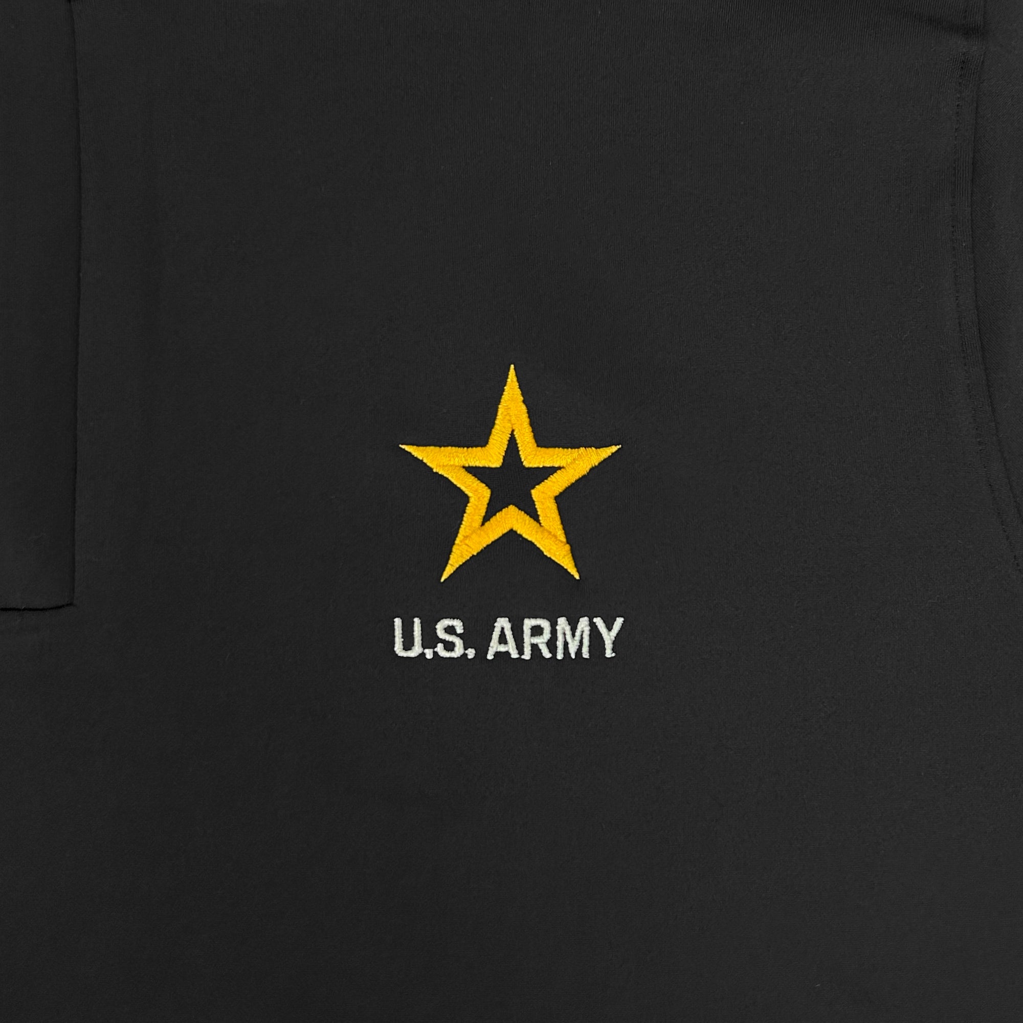 Army Star Under Armour Lightweight 1/4 Zip (Black)