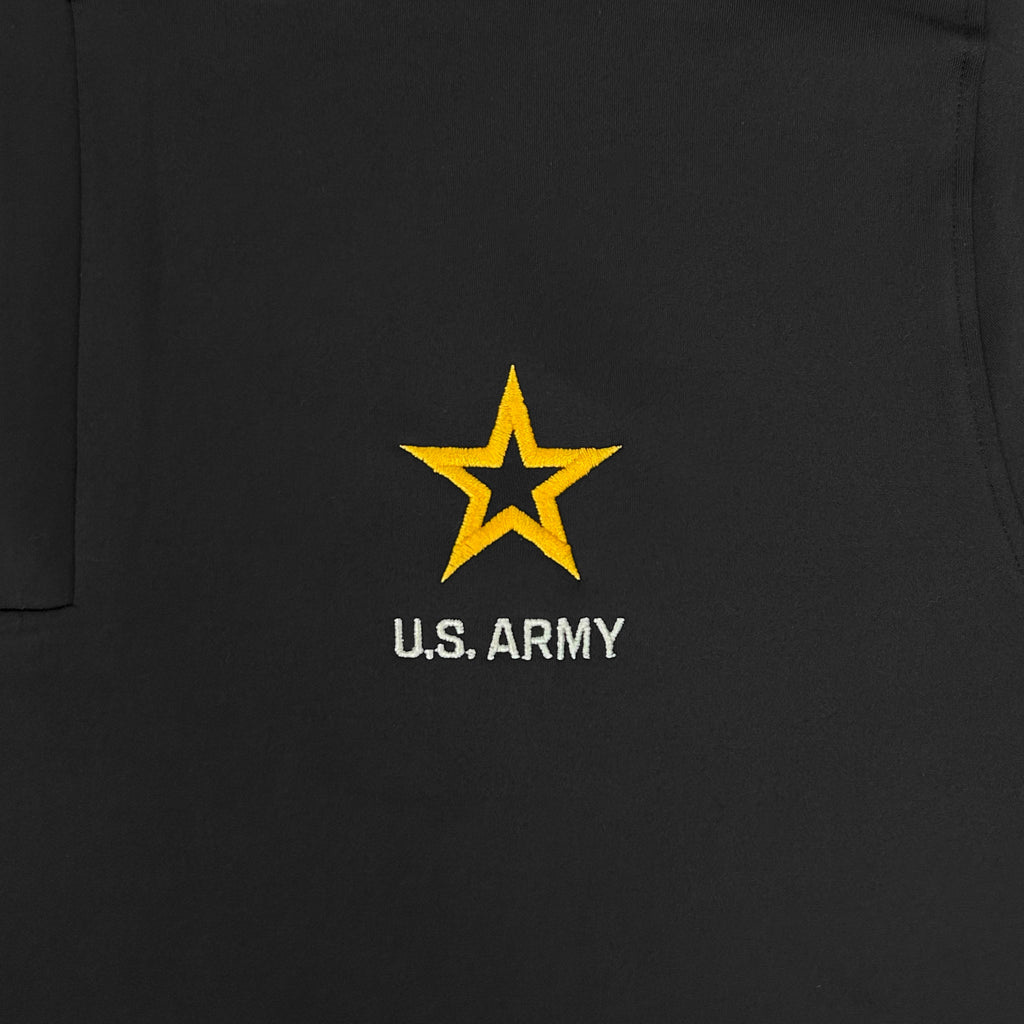 Army Star Under Armour Lightweight 1/4 Zip (Black)