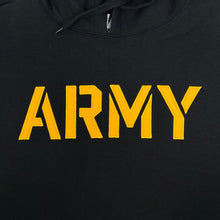 Load image into Gallery viewer, Army Star Tackle Twill Embroidered Fleece Hood (Black)