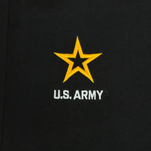 Load image into Gallery viewer, Army Star Tackle Twill Embroidered Fleece Full Zip Hood (Black)