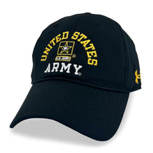 Load image into Gallery viewer, United States Army Under Armour Zone Adjustable Hat (Black)