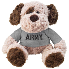 Load image into Gallery viewer, Army Patches Plush Dog