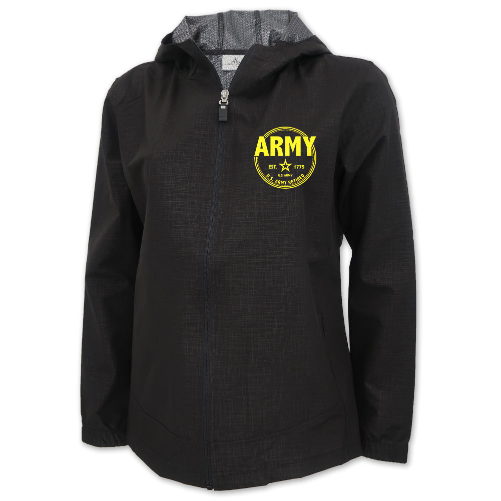 Army Ladies Retired Wind Jacket (Black)