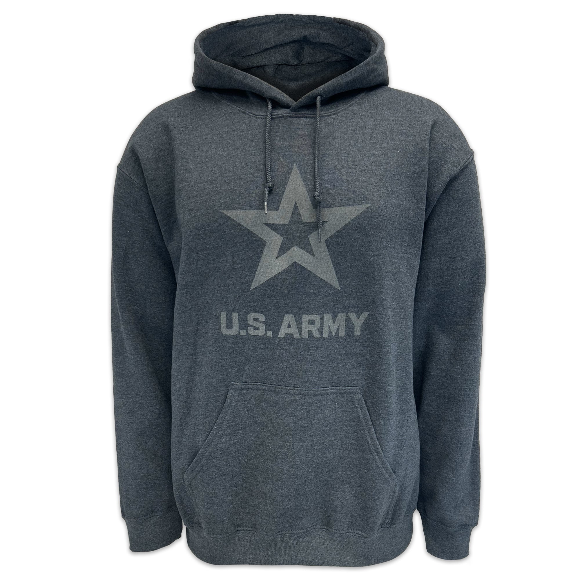 Army Reflective Logo Hood (Charcoal)