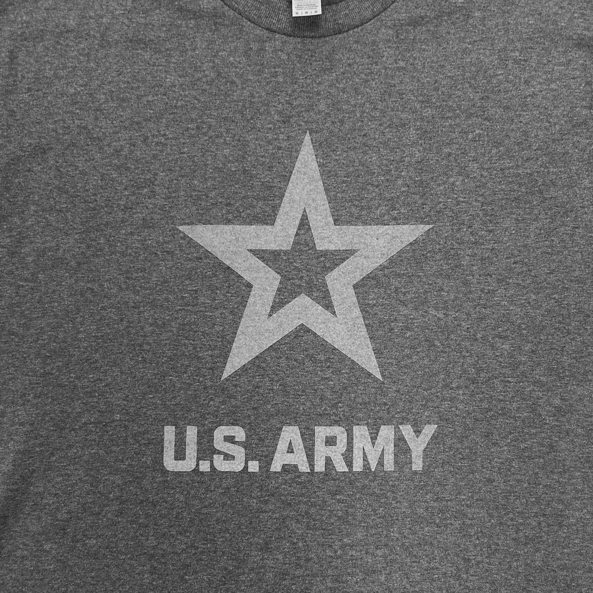 Army Reflective Logo T-Shirt (Charcoal)