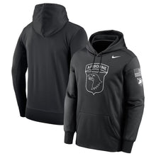 Load image into Gallery viewer, Army Nike 2024 Rivalry Airborne Eagle Therma Hood (Black)