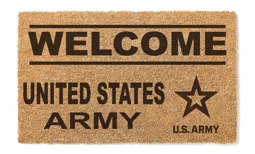 Army Star Welcome Doormat*