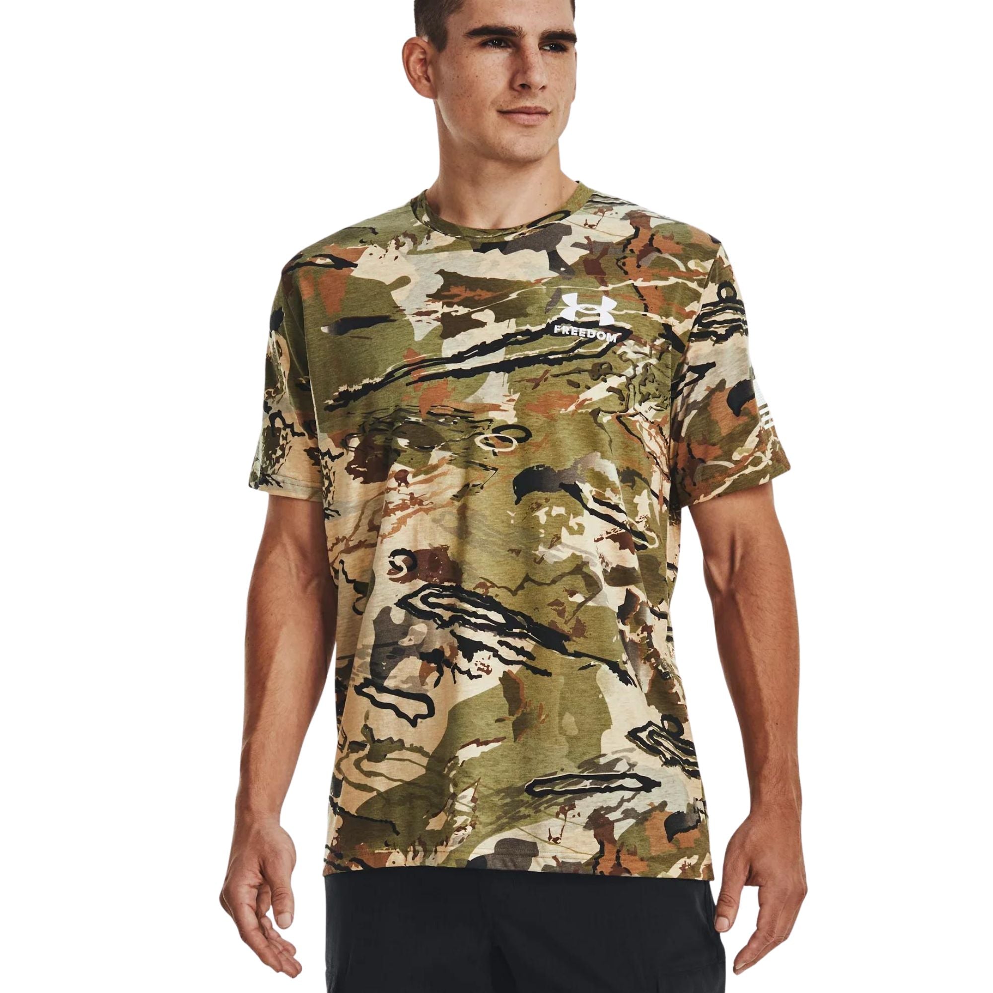 Under Armour Freedom Camo T-Shirt (Sand)